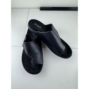 Gravity Defyer GDEFY Etztal Leather Sandal Orthotic Thong Flip Size‎ 8